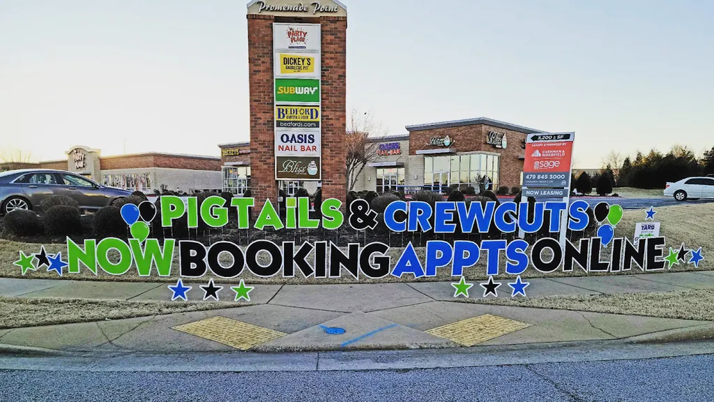 Pigtails & Crewcuts: Haircuts for Kids - Fayetteville, AR — Hair salon in Fayetteville